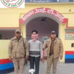 थाना ITI पुलिस द्वारा 78 पाउच लगभग 30 लीटर कच्ची शराब के साथ अभियुक्त को किया गिरफ्तार !