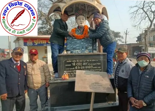 पुलवामा हमले की बरसी पर शहीदों को नमन ! पूर्व सैनिकों ने दी श्रृद्धांजलि, शहीदों की प्रतिमा पर चढ़ाए पुष्प !