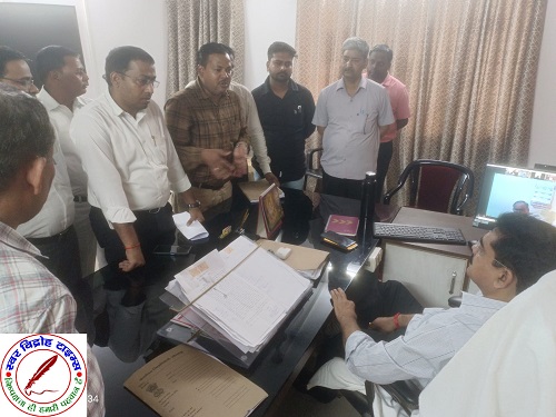 तहसील सम्पूर्ण समाधान दिवस की अध्यक्षता अपर जिलाधिकारी प्रशासन ने की !