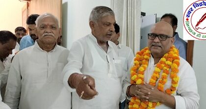 गोरखपुर आगमन पर कांग्रेस प्रदेश अध्यक्ष अजय राय का हुआ स्वागत !